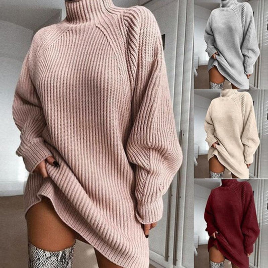 Women Sweater Dress - The Madinah Exchange 